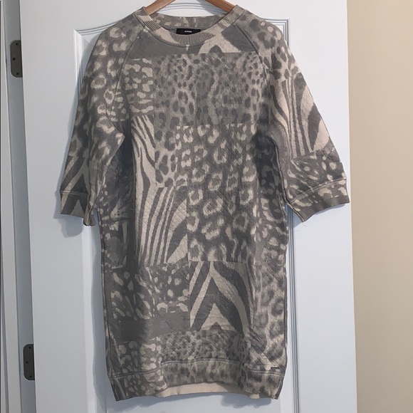 diesel sweater dress